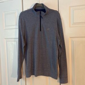 Men’s Vineyard Vines blue quarter zip